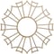 Ekena Millwork Augustus Wood Fretwork Pierced Ceiling Medallion, Hickory, 22"OD x 7 3/4"ID x 3/8"T CMWP22X22X0375AUHI - alternate 1